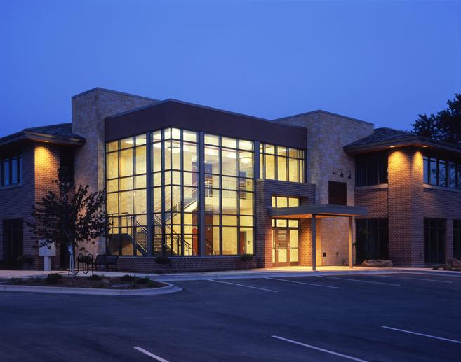 Riverside office building exterior entrence Eagle, ID